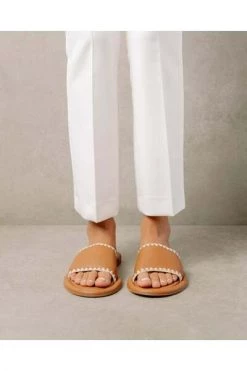 ALOHAS Slippers Malibu Crochet Brown -Aloha Winkel c244bc2d6ef06557eb478c5782b7d4df