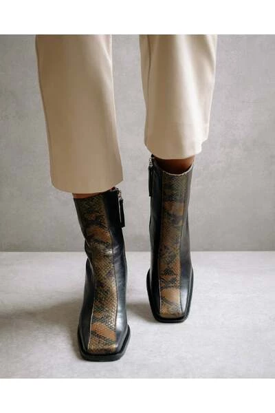 ALOHAS Schoenen South Edge Python Shoes Black 3 ALOHAS Schoenen South Edge Python Shoes Black - Afbeelding 3