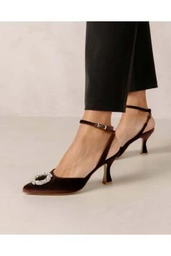ALOHAS Pumps Brown -Aloha Winkel c41cfb7d589cb51419367b06aceb2a79