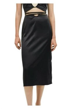 ALOHAS Midirokken High Tied Skirt Black -Aloha Winkel c4e692fa4521a6ad55aa8459f5eb7a84