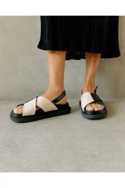 ALOHAS Sandalen Marshmallow Bicolor Shoes Beige -Aloha Winkel c5ae5f9999edc8bc25280f83381ffa76