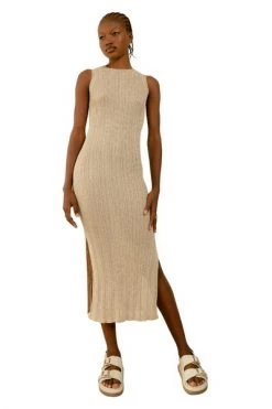 ALOHAS Casual Jurken Breezy Dress White