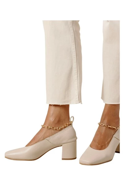 ALOHAS Agent Anklet PUMPS Beige 4 ALOHAS Agent Anklet PUMPS Beige - Afbeelding 4