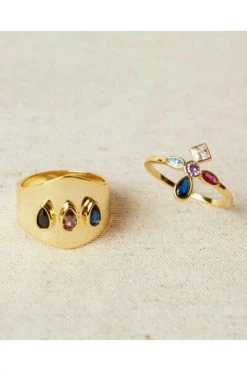 ALOHAS Ringen Gem Ring Yellow