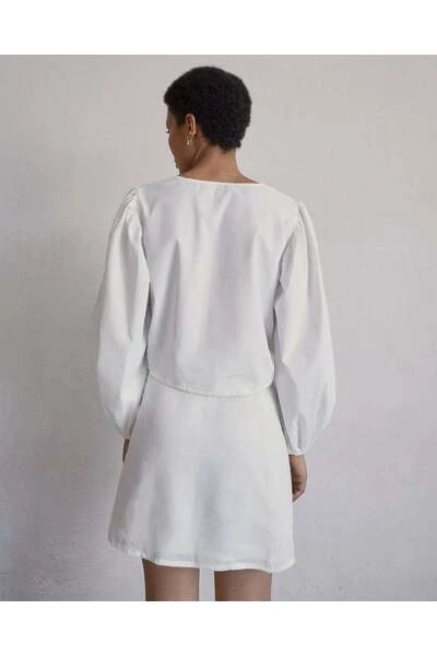 ALOHAS Blouses Dazzling Blouse White 2 ALOHAS Blouses Dazzling Blouse White - Afbeelding 2