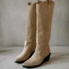 ALOHAS Laarzen Mount Suede Boots Beige