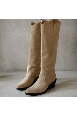 ALOHAS Laarzen Mount Suede Boots Beige