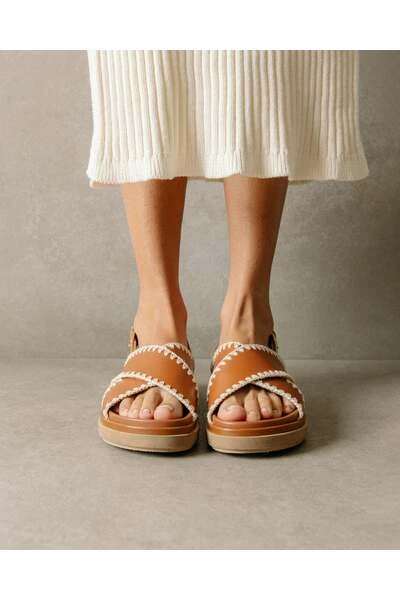 ALOHAS Sandalen Marshmallow Crochet Sandals Brown 1 ALOHAS Sandalen Marshmallow Crochet Sandals Brown