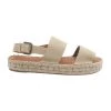 ALOHAS Sandalen Double Strap Sandals Beige