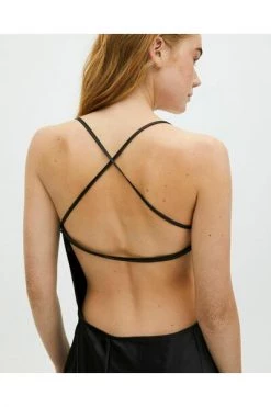 ALOHAS Feestjurken Fuzzy Dress Black