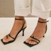 ALOHAS Sandalen Straps Chain Sandals Black