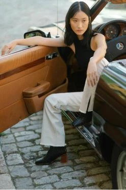 ALOHAS Schoenen West Braided Leather Boots Black -Aloha Winkel d9e8aaa8e5014feb668b92630eb3218c