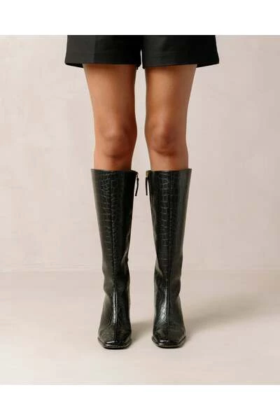 ALOHAS Enkellaarsjes East Apple Alli Black 4 ALOHAS Enkellaarsjes East Apple Alli Black - Afbeelding 4