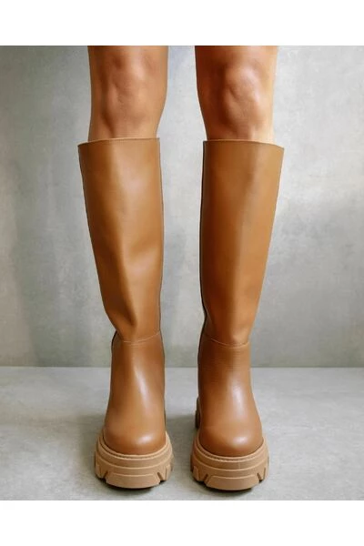 ALOHAS Laarzen Katiuska Boots Brown 2 ALOHAS Laarzen Katiuska Boots Brown - Afbeelding 2