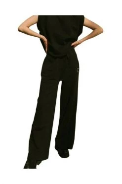 ALOHAS Wijde Broeken Restricted Pants Black 8 ALOHAS Wijde Broeken Restricted Pants Black -Aloha Winkel dfa8ff0153e1b6a82871552f0d62ad30