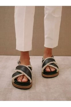 ALOHAS Sandalen Marshmallow Leather Black -Aloha Winkel e00e0c9ddda2b1f309e8afc2909b072e