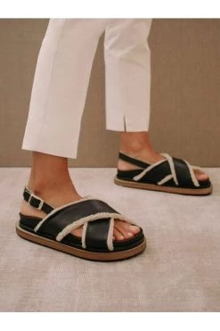 ALOHAS Sandalen Marshmallow Leather Black