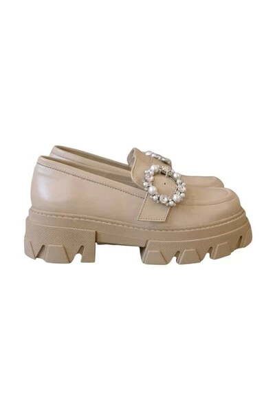 ALOHAS Loafers Trailblazer Crystal Shoes Beige 6 ALOHAS Loafers Trailblazer Crystal Shoes Beige - Afbeelding 6