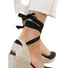 ALOHAS Sleehakken Clara By Day Sustainable Sandals Black