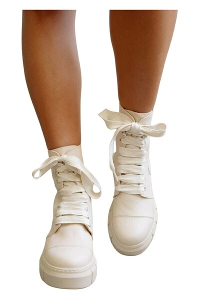 ALOHAS Laarzen Can Can Boots White 5 ALOHAS Laarzen Can Can Boots White - Afbeelding 5