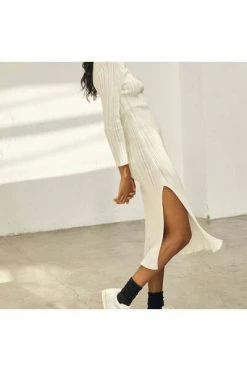 ALOHAS Casual Jurken Donna Dress White -Aloha Winkel e9628a0fb8e123eaaab778137a5d9085