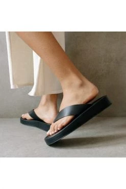 ALOHAS Slippers Overcast Sandalas Black