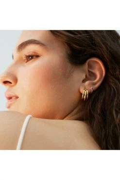 ALOHAS Oorbellen Trilogy Hoop Earrings Yellow -Aloha Winkel eb626ffeb7fb853dfffed263eafce243