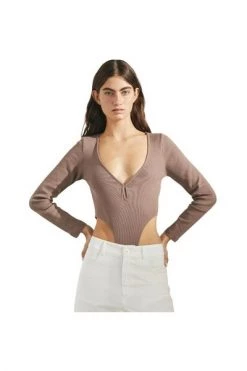 ALOHAS Bodies Glace Bodysuit Brown -Aloha Winkel ebc8441351d8f02080912d7fd8318c7a