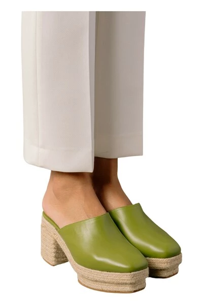 ALOHAS Schoenen Clogs Green 5 ALOHAS Schoenen Clogs Green - Afbeelding 5