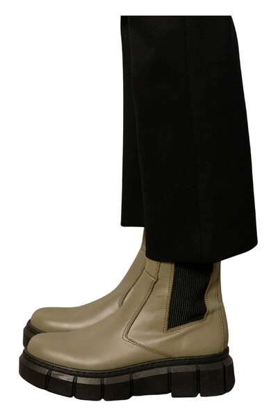 ALOHAS Chelseaboots Armor Boots Green 6 ALOHAS Chelseaboots Armor Boots Green - Afbeelding 6