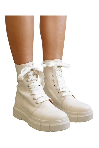 ALOHAS Laarzen Can Can Boots White 2 ALOHAS Laarzen Can Can Boots White - Afbeelding 2