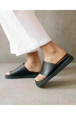 ALOHAS Slippers Toe Ring Flop Black Black -Aloha Winkel f5ed13ef97ef170c549b34eb84081883