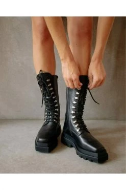 ALOHAS Laarzen Hangar Boots Black -Aloha Winkel f8e8d1dcac2b182bca17078a66648a78