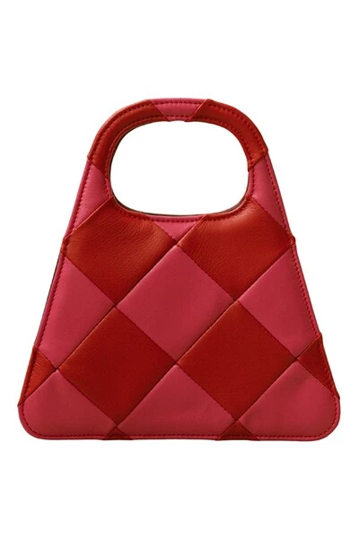 ALOHAS Schoudertassen The A Scacchi Bag Red 3 ALOHAS Schoudertassen The A Scacchi Bag Red - Afbeelding 3