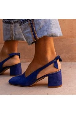 ALOHAS Charlotte Pumps Blue -Aloha Winkel fd9ecf7dc04dec633a329075df1e83c5