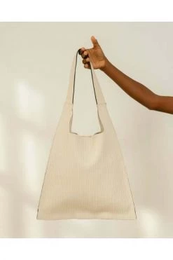 ALOHAS Handtassen The L Pleated Beige -Aloha Winkel fda6f20083736c65a28992dbe4608f30