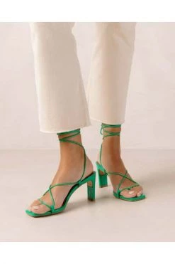 ALOHAS Sandalen Bellini Shiny Sandals Green 8 ALOHAS Sandalen Bellini Shiny Sandals Green -Aloha Winkel feefb6c6a3c5ba11167d091ce7d22511