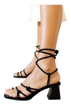 ALOHAS Sandalen Goldie Heel Sandals Black -Aloha Winkel ff8e98e4b4c19ef5411ae5a2b949dfcc